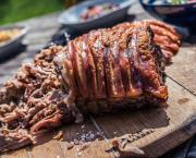Côtes de porc grillées au mélange curcuma-poivres et sirop d'érable
