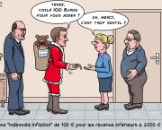 le cadeau de 100 € de Macron