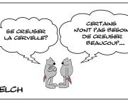 Le rat et la cervelle creuse