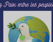 La Paix entre les peuples. 💚