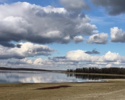 Lac de la forêt d'Orient - Février