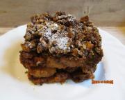 Pudding aux bananes caramélisées et noix