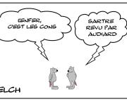 L'enfer , c'est les autres cons