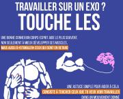 Tu ne ressens pas tes muscles travailler sur un exo ? Touche les !