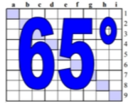 65° diagosudoku, avec la solution du soixante-quatrième