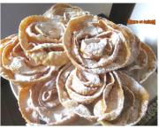 Beignets ultra croustillants en forme de fleurs de ma grand-mère