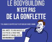 Non, le bodybuilding n'est pas de la gonflette