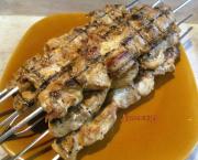 Brochettes grillées de poulet
