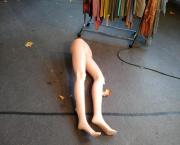 Jambes effeuillées