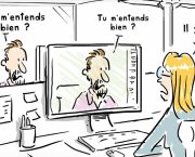 Je zoom, tu microsoft teams, il skype