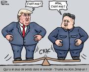 Entre Donald Trump et Kim Jong-un, c'est tendu !
