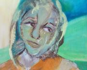 La vapeur bleue - peinture au fil du temps - 2005