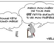 Le raton qui souhaitait une bonne fête à sa grand-mère