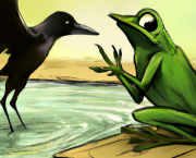 La grenouille qui croassait