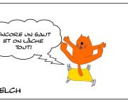 Le lâcher de chat