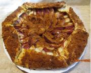 Tarte rustique aux nectarines et spéculoos