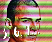 3, 6, 9…