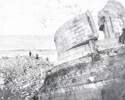 Le phare s'écroule au bout de 12 ans