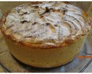 Tarte meringuée aux pommes comme un gâteau