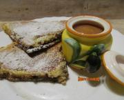 Crêpe impériale autrichienne aux pépites de chocolat et aux pommes - Kaiserschmarrn