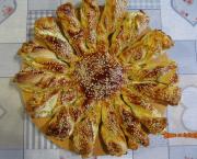 Tarte soleil au fromage frais de chèvre et feta - Recette en vidéo