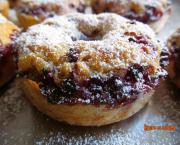 Mini donuts moelleux aux groseilles