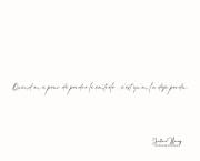 Quand on a peur de perdre le contrôle, c’est qu’on l’a déjà perdu.