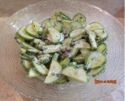 Salade de concombre et câpres au yaourt
