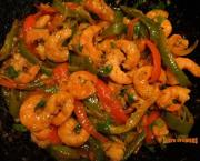 Crevettes façon Fajitas