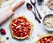 Tarte fraises-rhubarbe à l'américaine - Strawberry-Rhubarb Pie