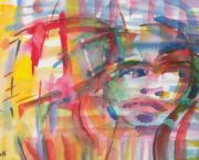 Un pas de côté - Aquarelle japonaise - 2018