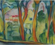 Autour des arbres peints par des artistes - d'après Vlaminck