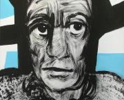 galerie des masques - éclaboussures - peinture au fil du temps - 1995