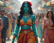 Mon amie est turquoise (poème)