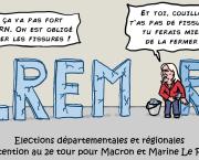 des élections à haut risque pour Marine Le Pen et Macron