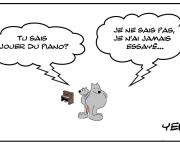 L'essai du piano