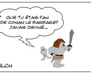 Le rat qui était fan de Conan le barbare