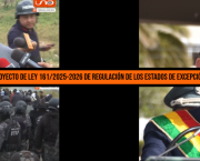 El presidente boliviano ante un escenario de riesgo por ley inconclusa que implica a Policías, militares y civiles paramilitares