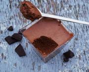 Petite mousse au chocolat facile.