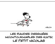les bandes dessinées incontournables des rats : le petit Nicolas