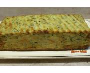 Pain de courgettes au basilic