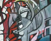 Peintures au fil du temps - Carte folle - 1990