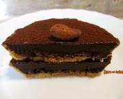Tartelettes au chocolat et fèves de cacao