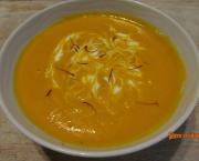 Velouté de carottes au safran