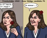 Anne Hidalgo candidate PS
