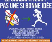 Le cardio à jeun : pas une si bonne idée