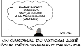 Détournement de fonds  au Vatican