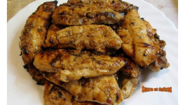 Aiguillettes de poulet grillées façon thaï