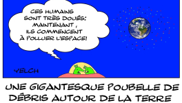 Poubelles de l'espace