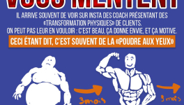 Les transformations physiques vous mentent